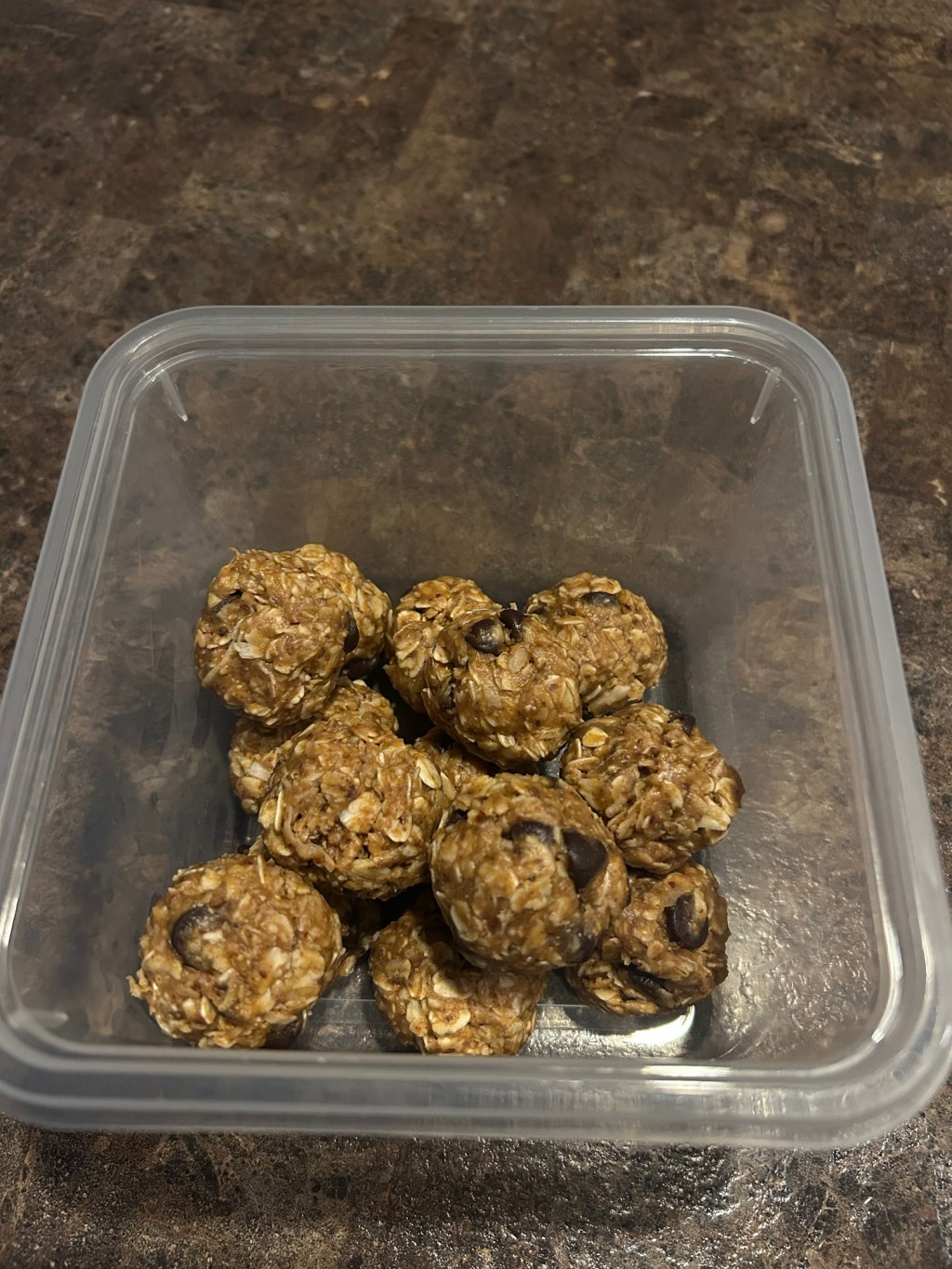 Oat protein balls