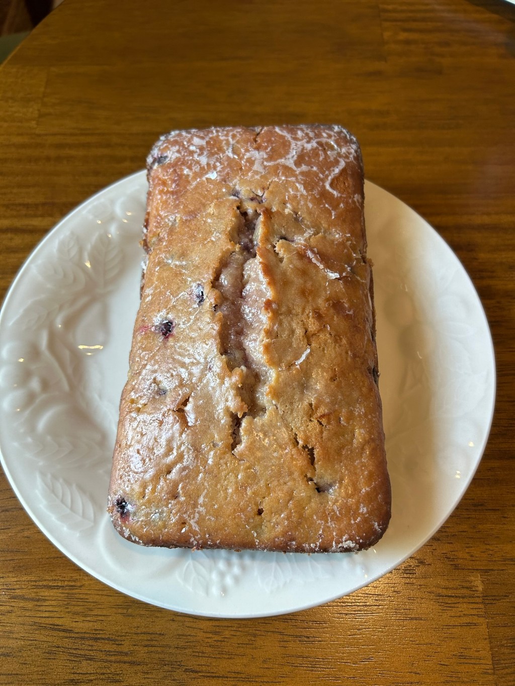Lemon blueberry loaf
