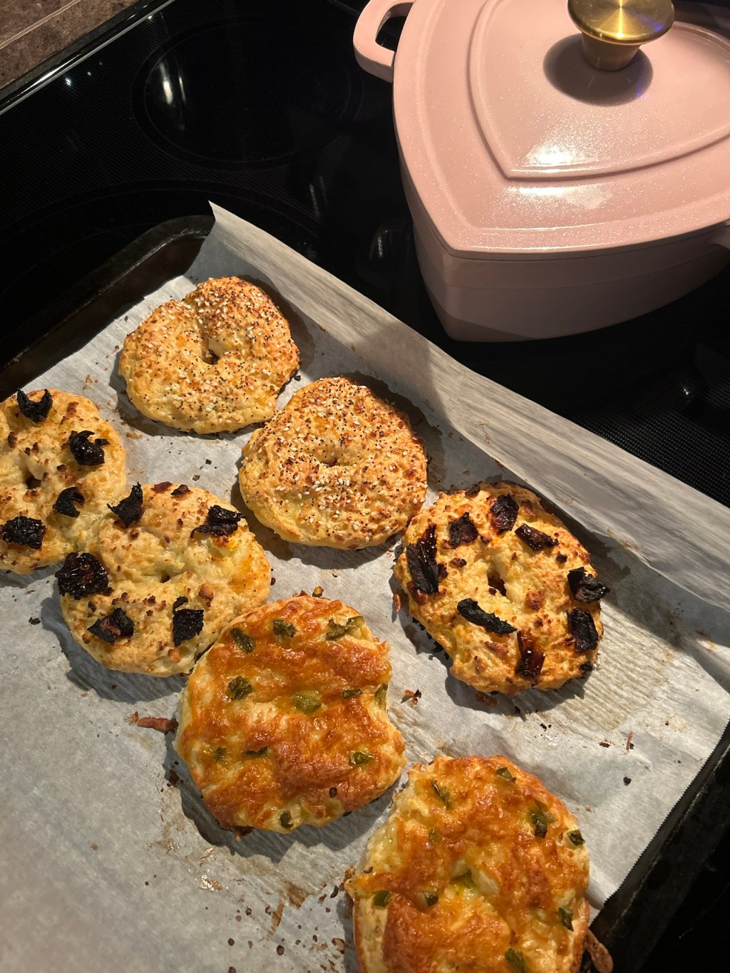 High protein bagels