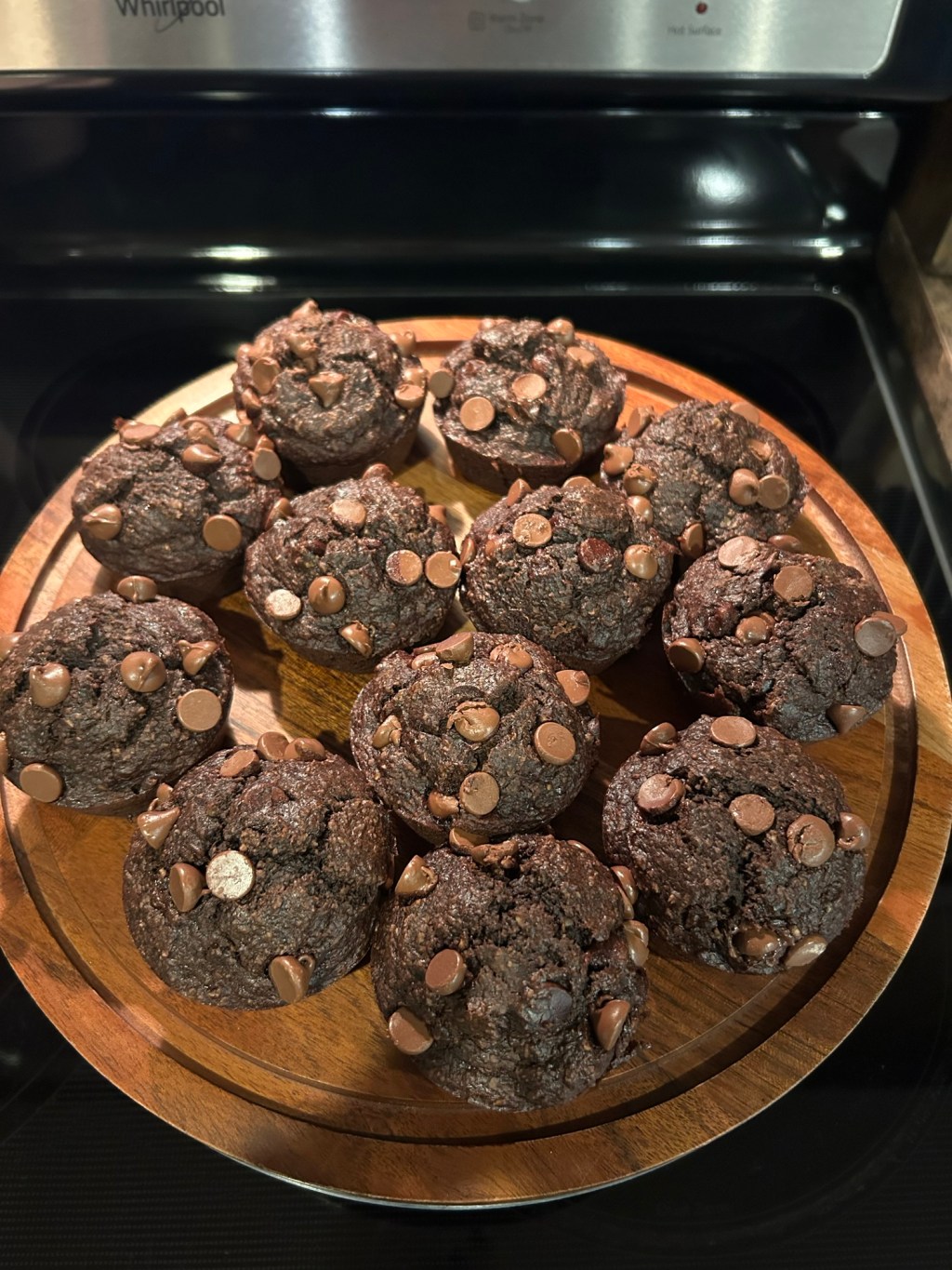 Double chocolate banana muffins (refined sugar&nbsp;free)