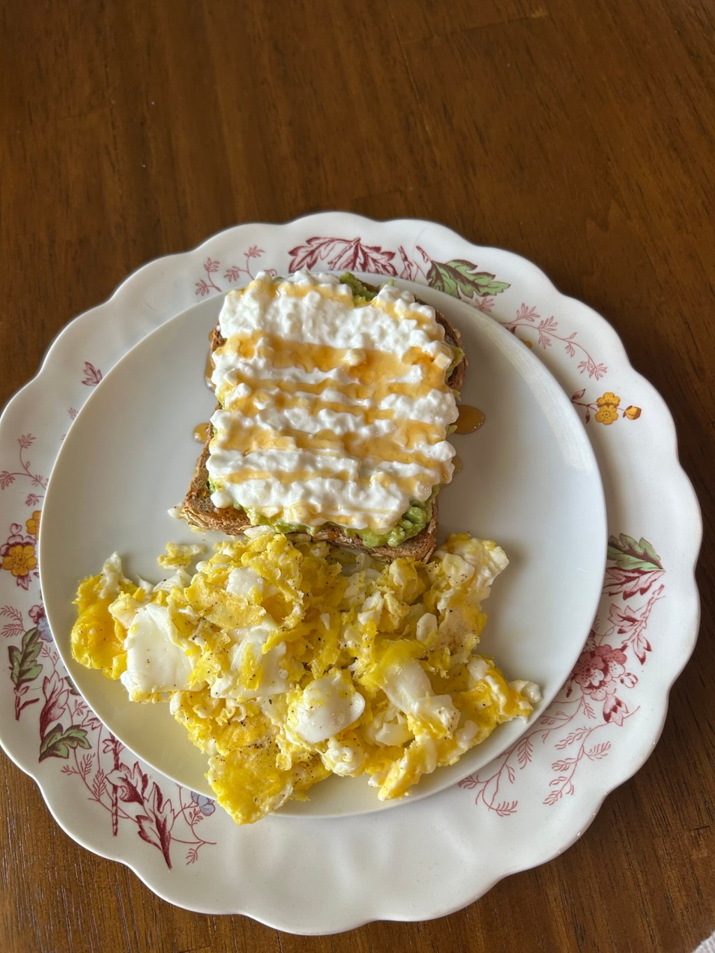 Cottage cheese hot honey&nbsp;toast