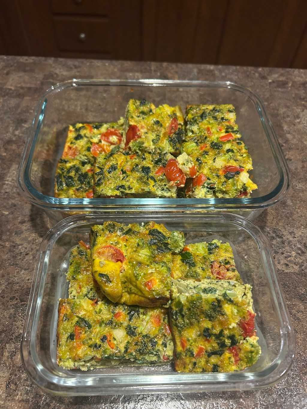 Veggie egg bake