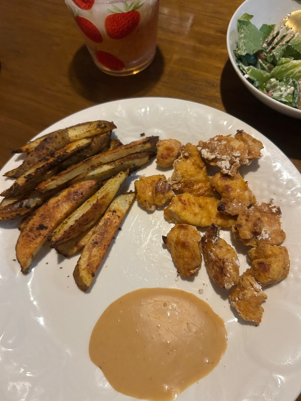 Baked chicken nuggets