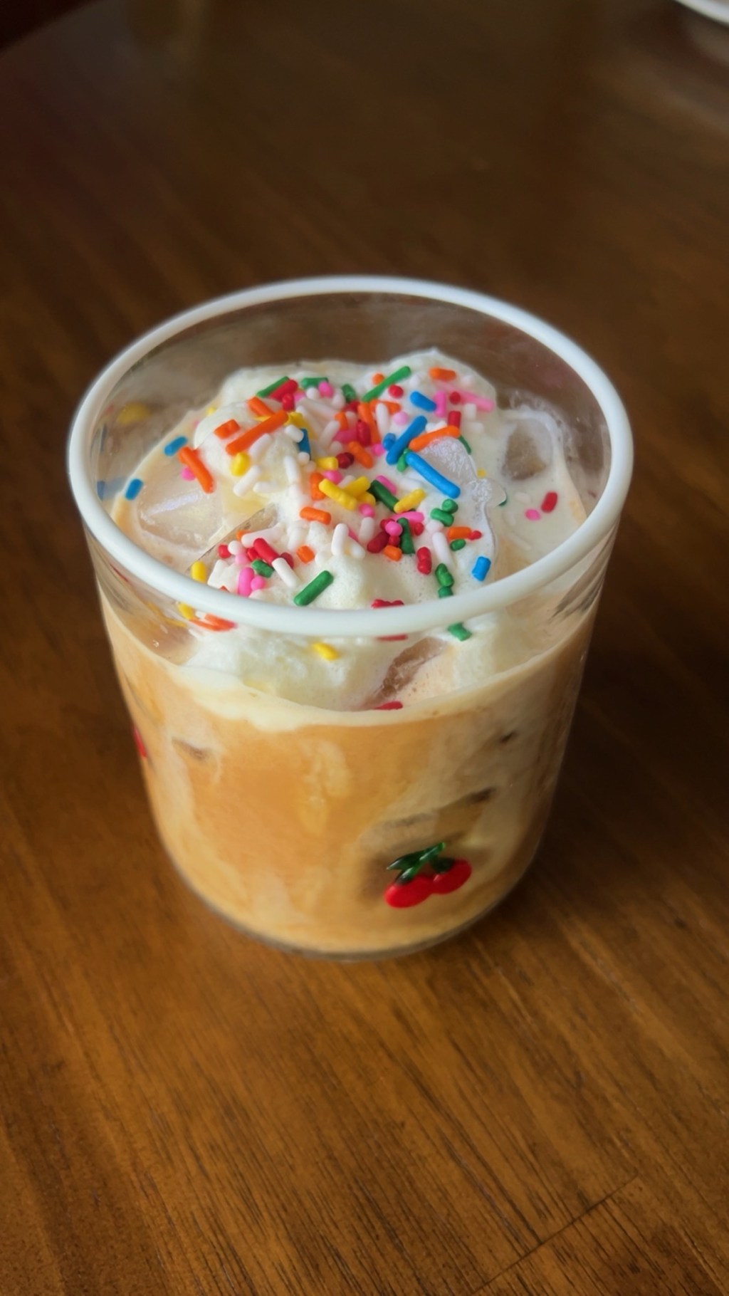 Birthday cake cold&nbsp;foam